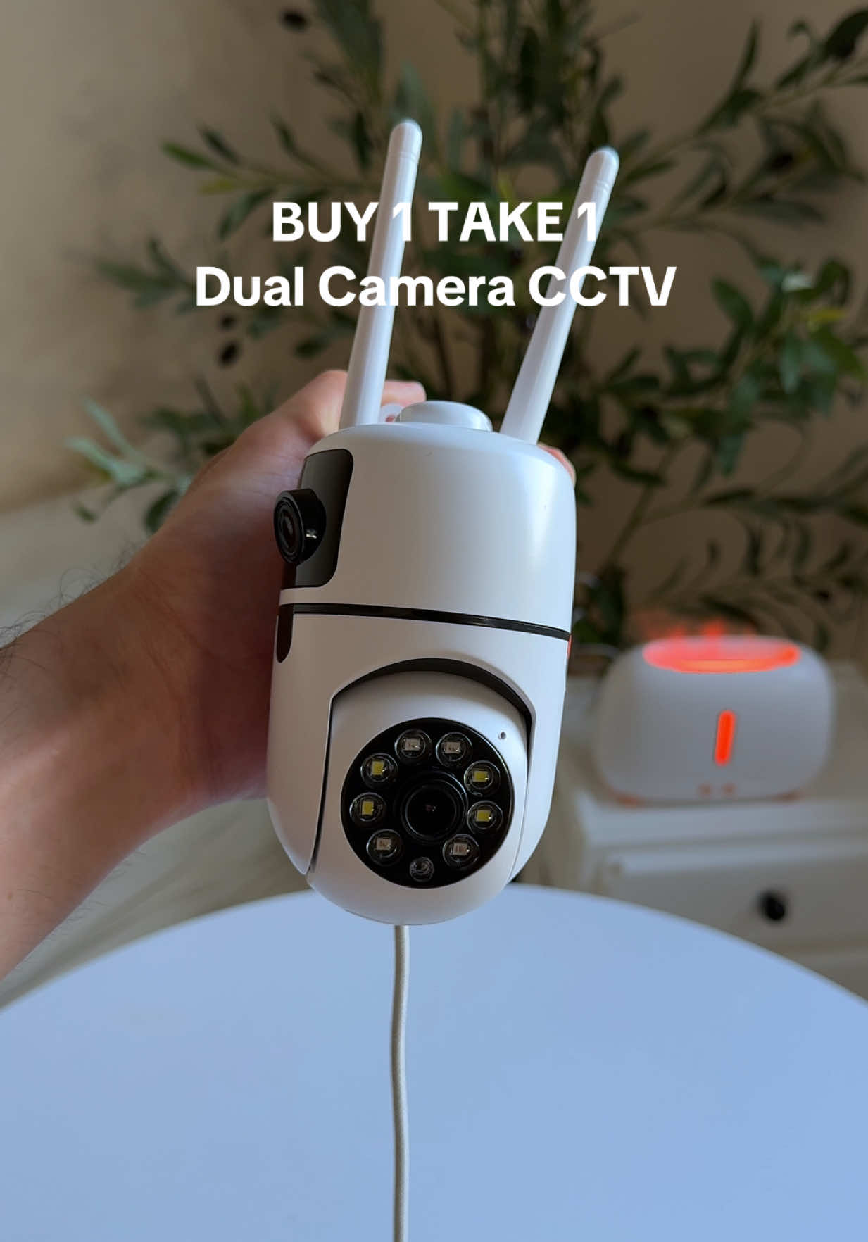 Budget friendly na CCTV tapos naka buy 1 take 1 pa! Check out kana para bantay sarado mo na yung bahay at lupain mo kahit saan ka man magpunta #cctv #affordablecctv #duallenscctv #buy1take1cctv #v380procctv 