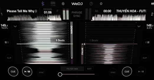 #wedj #thaihoangremix #dj tự mò tự mix nó ra ae