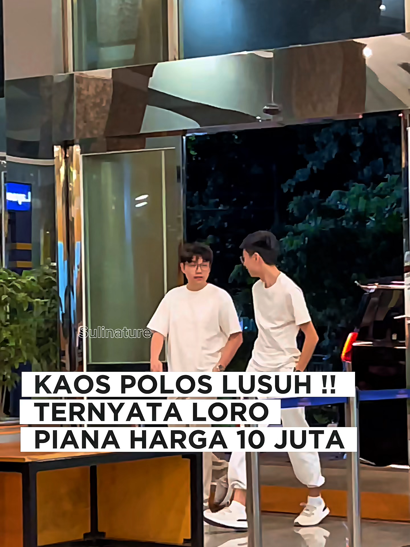 ternyata selama ini kaos lusuh suli seharga 10 Juta !! #sulianto #kebaikan #miliardermudaindonesia #kebersamaan #trading #nagake10 #fyp #fypdong #sulmo