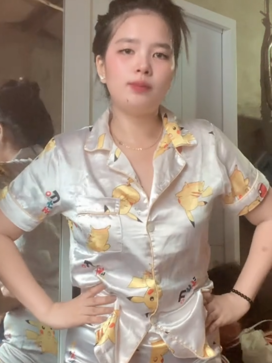 #bbygirls118_  #fyp #viral #satin #piyama 