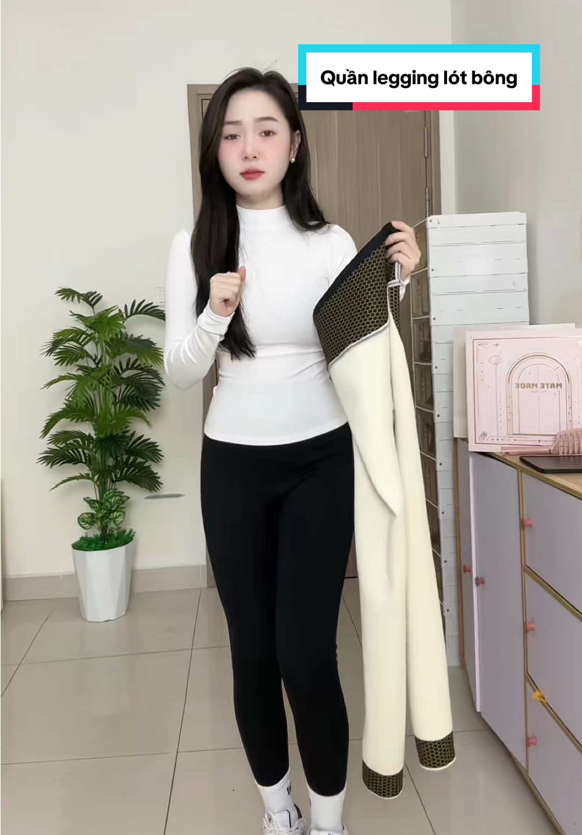 Em này đơn giản nhưng sang lắm mấy bà ưiii #phanh_m58 #quanlegging 