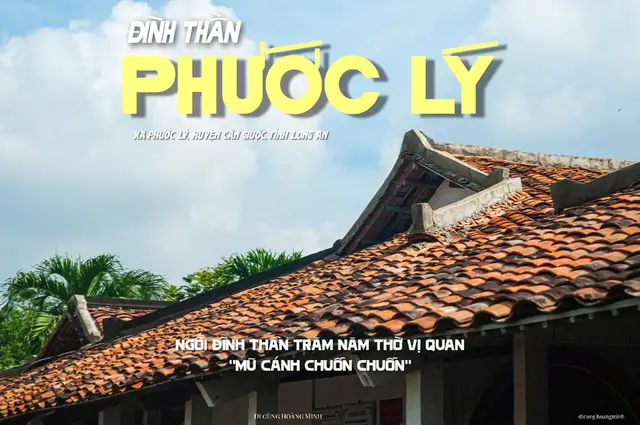 Không người dân nào rõ đình Phước Lý được xây dựng năm nào nhưng ai cũng chắc tuổi đình phải lên đến trăm năm. Bà Trần Thị Măng (ấp Phước Lý, xã Phước Lý) kể: “Từ ngày tôi còn nhỏ, ba tôi đã là hội hương của đình Phước Lý, bây giờ tôi đã ngoài 80 thì chắc chắn đình có ở đây khoảng gần 200 năm. Từ trước tới nay, đình thờ Thần và có một vị quan có mũ cánh chuồn chuồn. Ngày lễ Kỳ yên hàng năm vừa cầu bình an, vừa là ngày giỗ của ông”. Vị quan mà bà Măng nhắc đến được các nhà nghiên cứu cho là Tổng đốc Định Biên - Võ Duy Ninh, người đã tuẫn tiết tại thôn Phước Lý vào ngày 18/02/1859, khi thực dân Pháp chiếm thành Gia Định. Trong Từ điển nhân vật lịch sử Việt Nam viết về Võ Duy Ninh: 