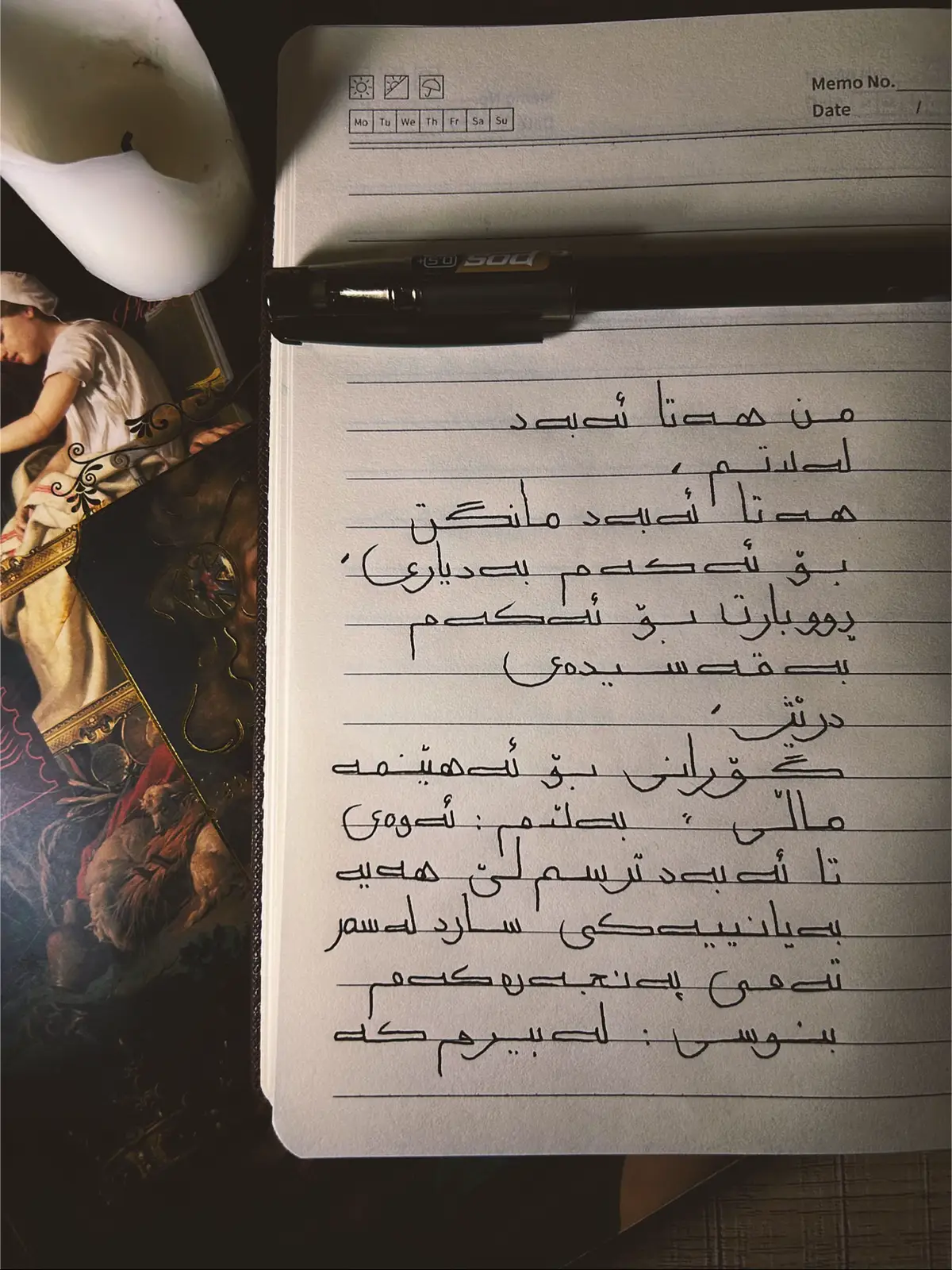 من هەتا ئەبەد لەلاتم هەتا ئەبەد مانگت بۆ ئەکەم بە دیاری…#شیعر 