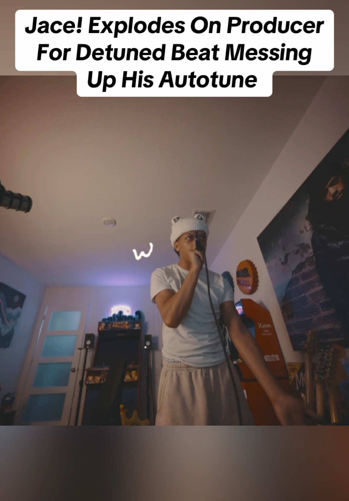 Jace! Snaps On Producer For Not Knowing Music Theory & Detuning The Beat 😮🔥 #iayze #jace #toosii #1900rugrat #iayzetok 