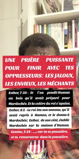 UNE PRIÈRE PUISSANTE POUR     FINIR AVEC TES OPPRESSEURS:  LES JALOUX, LES ENVIEUX, LES MÉCHANTS #victoire #jesus #pourtoi #viral #videoviral 