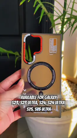 Samsung Galaxy S23, S24, S25 series Mechanical Vortex Matte Case With Built-in Magsafe ➡️ Get Free Delivery all over 🇵🇰  ➡️ Up to 15 ft Protection ➡️ Sides and inner are made of Soft Flexible Rubber to save your Phone from Scratches ➡️ Raised Edges To Protect Camera
➡️ High quality Shock proof Material
➡️ Real Camera video, we deliver what we show.
➡️ Click on shop Now