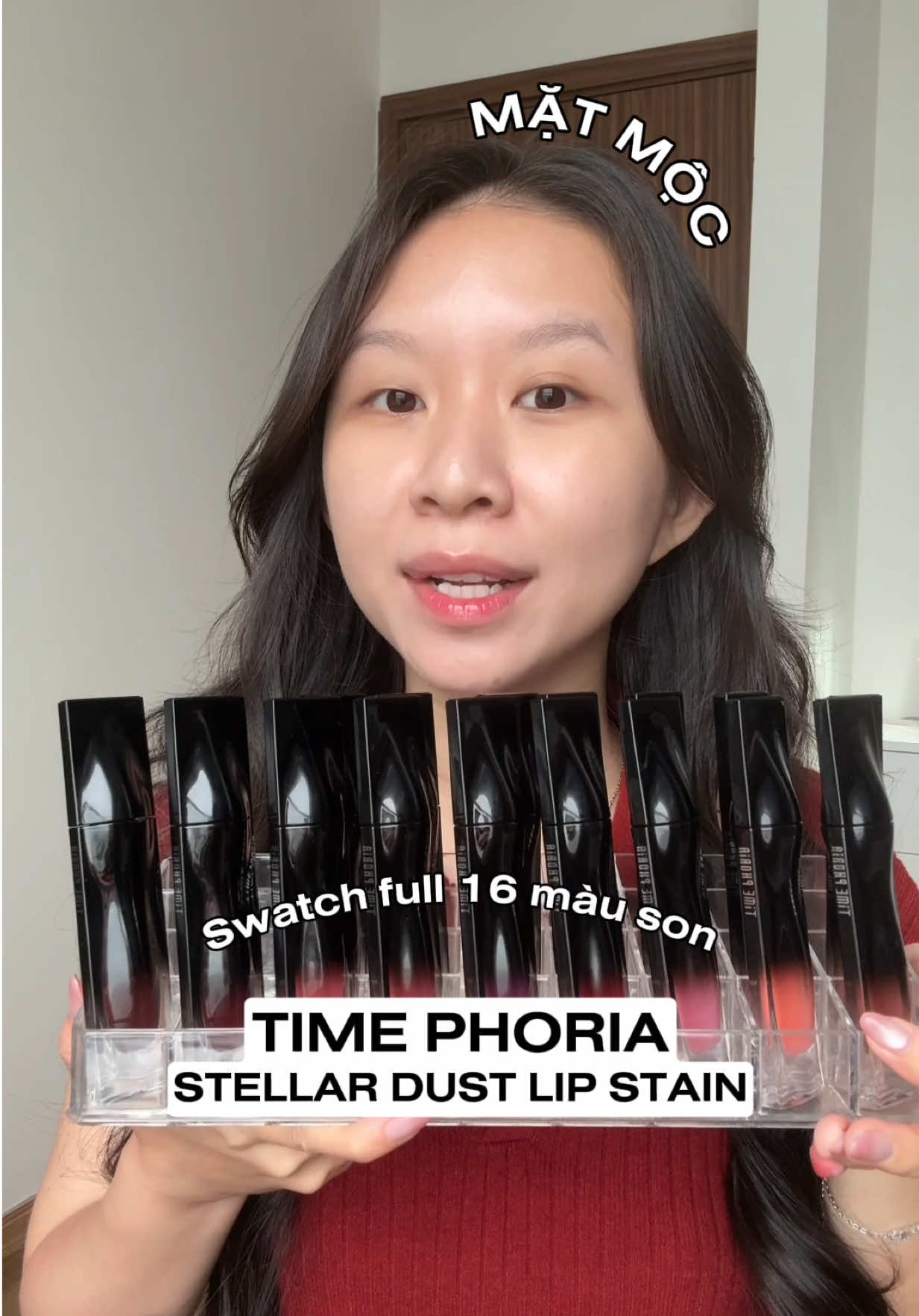 12 PHÚT MUKBANG FULL 16 MÀU TIMEPHORIA STELLAR DUST LIP STAIN #chouchinchan 