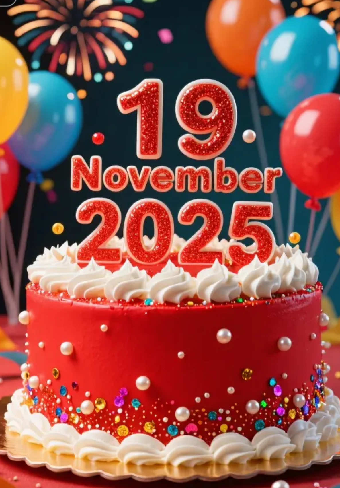 Birthday Template TikTok 19 November 2025 #birthday #happybirthday #happybirthdaytoyou #ulangtahun #fyp 