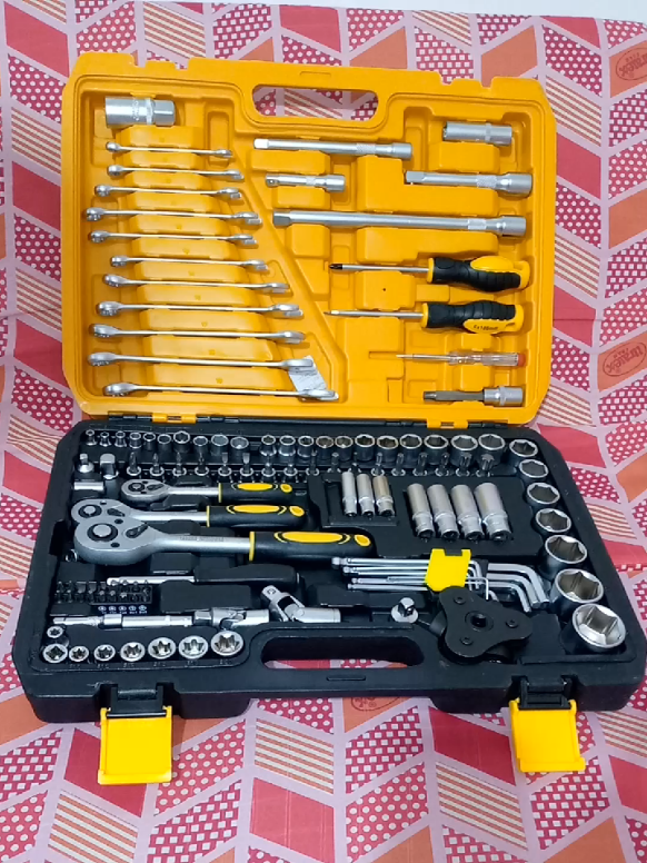 #KEELAT121PcsToolssetboxRatchetWrenchSet(50HRC)DIYToolsScrewdriverHexDriveHardenedSteel53/61/82/111/121pcs #KEELAT121PcsToolsset#KEELAT121PcsToolssetboxRatchetWrenchSet#trendingvideo#qualityproducts 