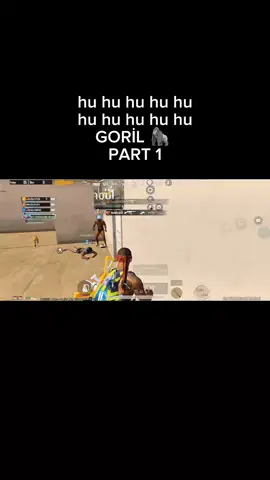 hu hu hu hu 🦍🦍😅😅😅 #toki #goril #hu #pubgmobile 