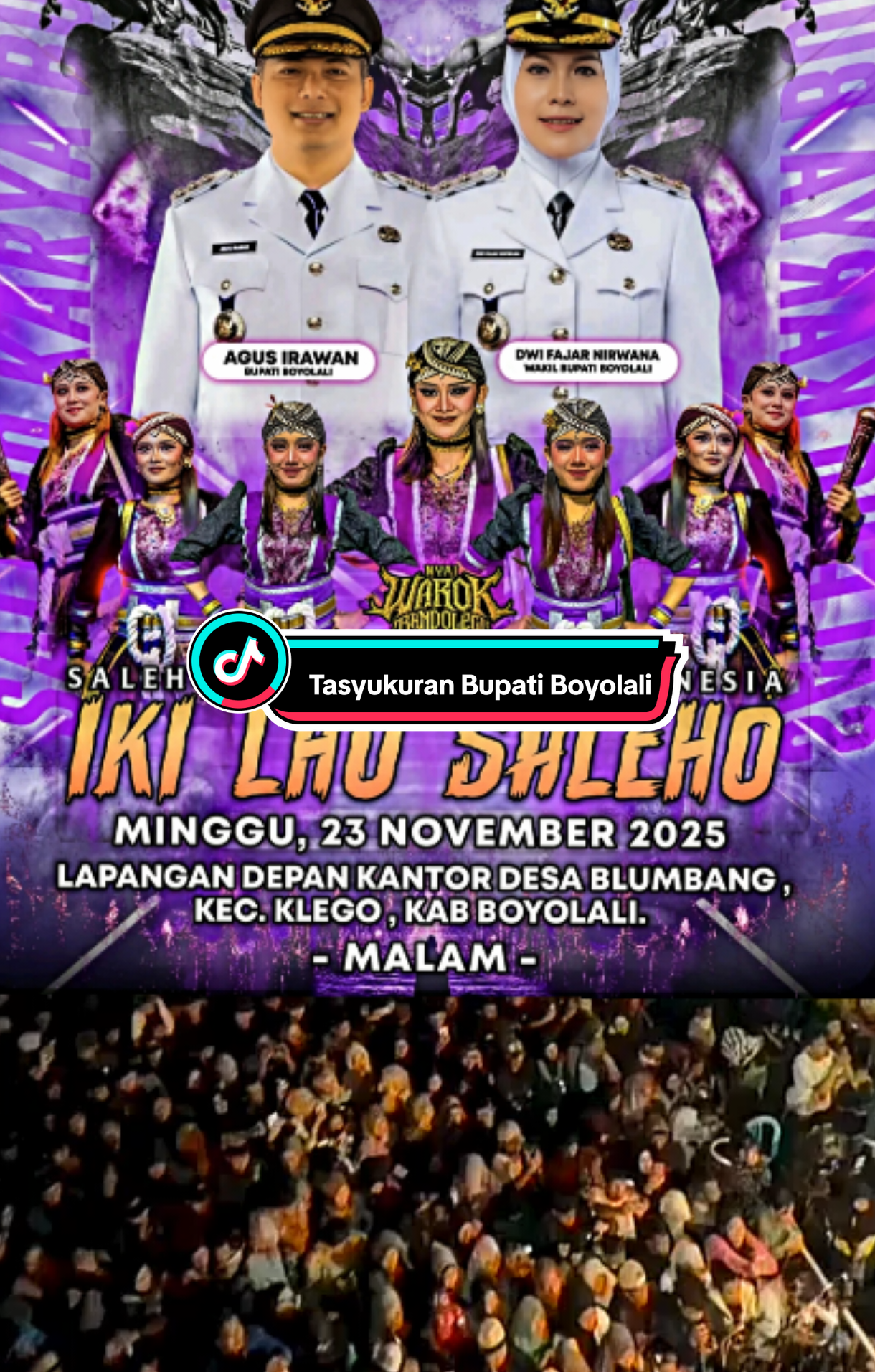 Acara Tasyukuran Bupati Boyolali. @Saleho Karya Budaya ID @ABAH LALA REAL @𝐀𝐗𝐂𝐄𝐋𝐌𝐀𝐑𝐓𝐒𝐀𝐍𝐃𝐀 @𝐦𝐚𝐫𝐬𝐡𝐚𝐲𝐚𝐧𝐠 @Munaaaaa @SAFIRA AGUSTIANTI @ikaaa @Nekaa 