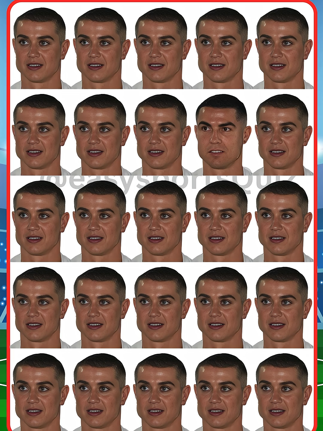 Part 15 || Find Ronaldo , Kylian Mbappé & Gareth Bale ？  #quiz #ronaldo #soccerplayer #footballplayer #10k