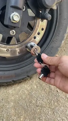 #กุญแจล็อคดิสเบรค มอเตอร์ไซค์ กันขโมย  สแตนเลสเกรด304 กันสนิม กันตัด #กุญแจล็อคมอเตอร์ไซค์ #กุญแจล็อคจักรยาน 