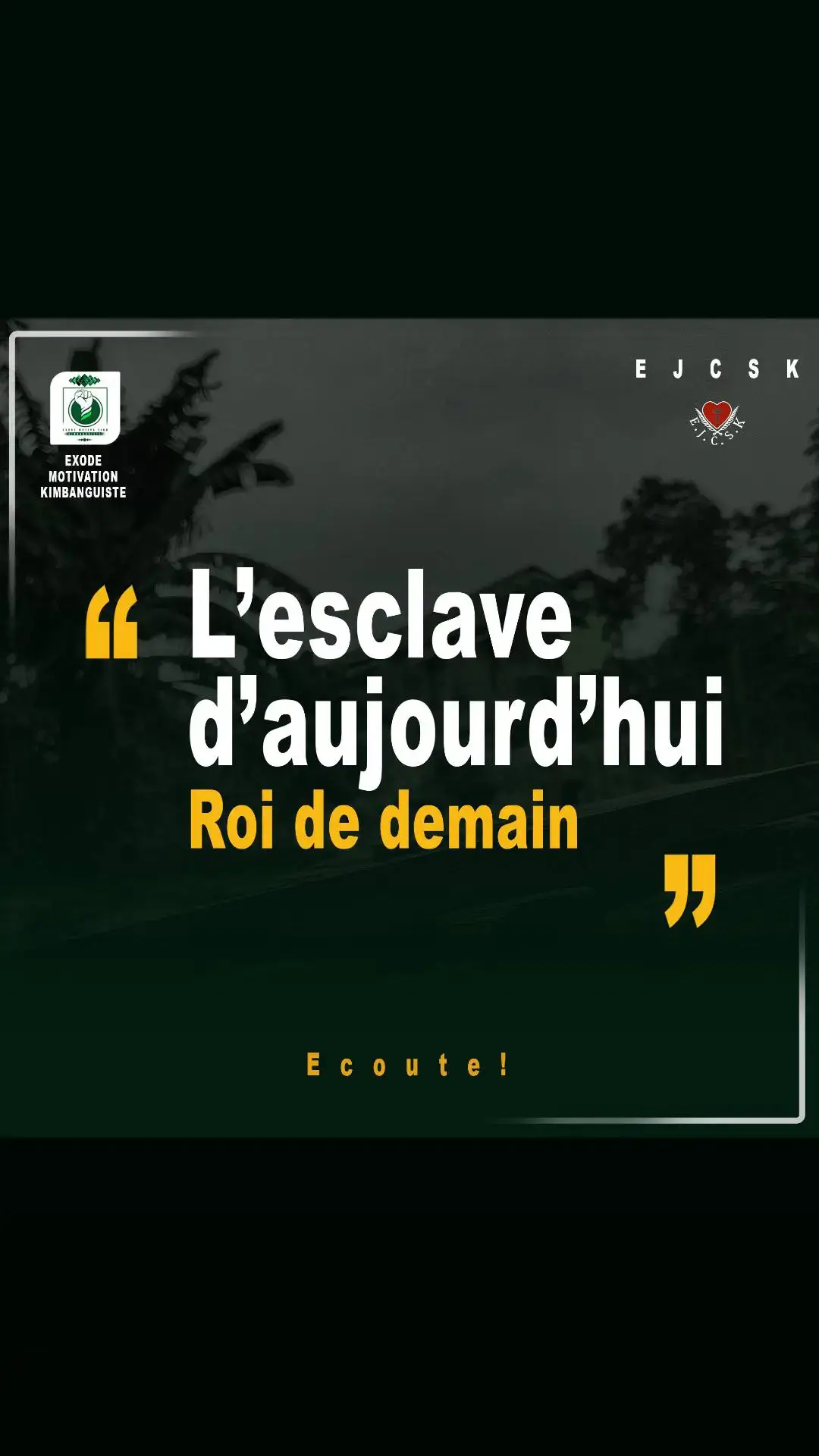 ne néglige personne ! SKK DIEU qui fait monté. #eglisekimbanguiste #challenge #visibilité #mssklondon #motivation #viraltiktok 