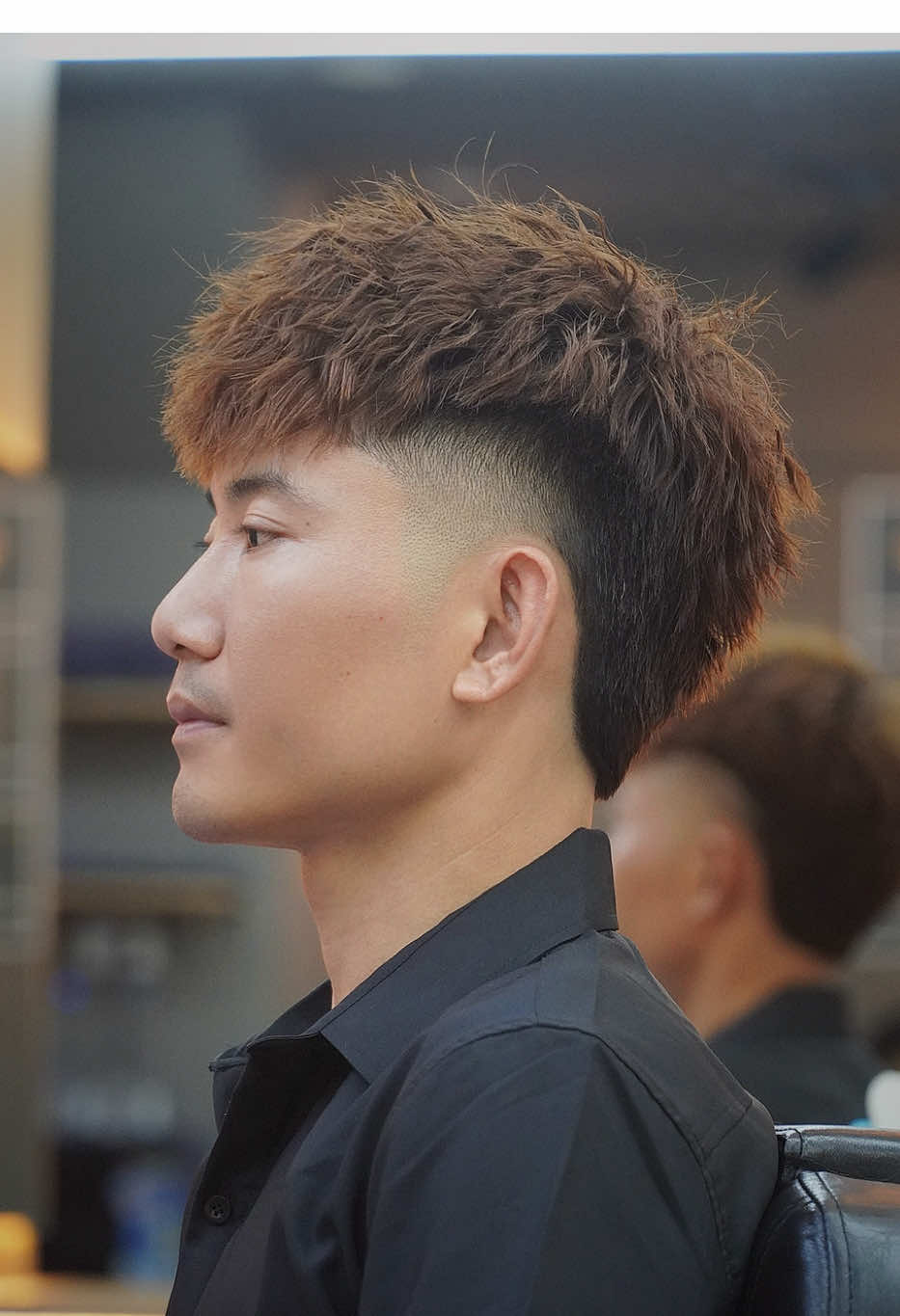 Uốn Ruffled Nên Nhuộm Màu Gì ? #uonruffled #tranchum #uontocnamdep #boss37formen #ruffled 