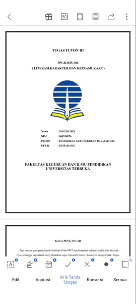 Tuton 3 bikin mumet? Kerja, rumah, kuliah… semua numpuk jadi satu. Makanya aku sediakan produk digital Tugas Tuton 3 yang langsung bisa kamu pakai buat acuan belajar & ngerjain tugas lebih cepat! 🔥 Ringkas 🔥 Rapi 🔥 Mudah dipahami 👉 Yuk cek lengkapnya di link bio! #universitasterbuka #mahasiswa #fyp #TT #viral 