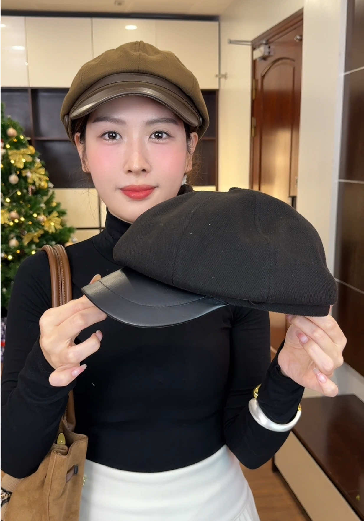 Một chiếc mũ thôi mà nâng tầm outfit liền #muberet #muphot #muphotnu #mumuadong #munoi 