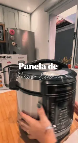 Panela de Pressão Elétrica Mondial 🍽️⚡ Muito mais praticidade no seu dia a dia! Digital, segura e perfeita pra agilizar as receitas da família.   🔗 https://s.shopee.com.br/60JpkwDou4 #panelaeletrica #cozinha #paneladepressao 