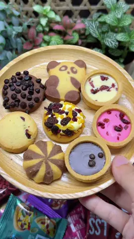 Trời ơi bánh gì đâu mà làm dễ thương quá mà còn ngon nữa chứ #muckbang #ancungtiktok #tudede195 #xuhuong #banhquylss 