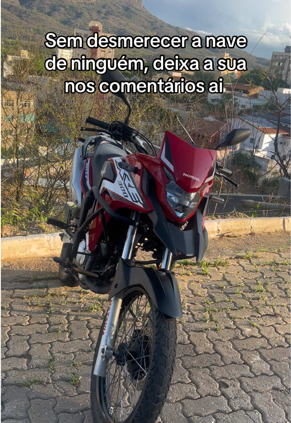 X 🚂  #xre300 #vaiprofy #moto 