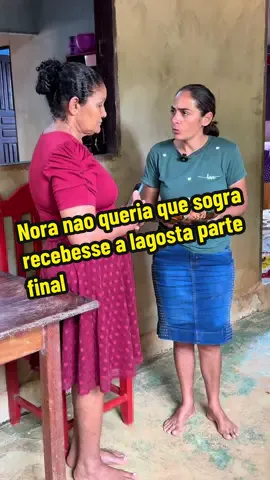 Parte final: Nora não queria que sogra recebesse a lagosta #telenovelas 