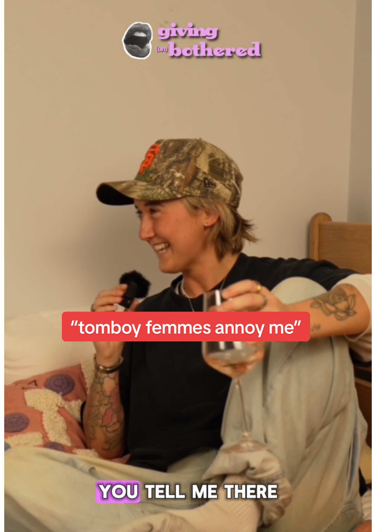 hot take 👀 #wlw #tomboyfemme #queer #lgbt #lesbianpodcast 
