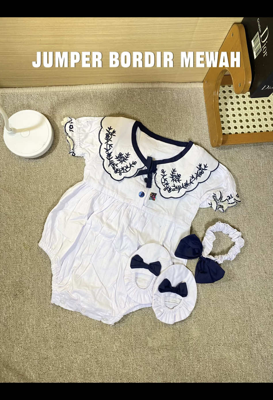 MasyaAllah Tabarakallah, gemes bgttt😍😍#bajuaqiqah #bajuaqiqahbayi #bajulebaranbayi #jumperbayi #sipalingaffiliate 