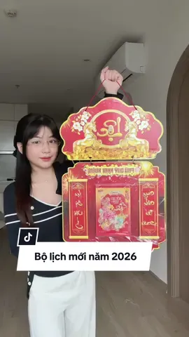 Còn 1 tháng nữa là hết năm rồi, bây giờ sắm lịch là quá hợp lý các bác ạ #hoaihayho #reviewdogiadung #lich2026 #lichtet #lichtet2026 