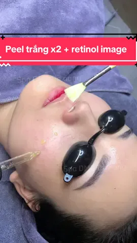 Peel trắng x2 + retinol image#túdoli #mixpeel #peeltrắng #ủtrang #trắngda 