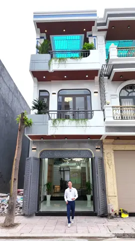 Nhà đẹp một trệt 2 lầu, sân ô tô full nội thất, 3 phòng ngủ, 4wc. #nhadepbinhduong #nhadep #nhahiendai #nhathuanan #nhadian 