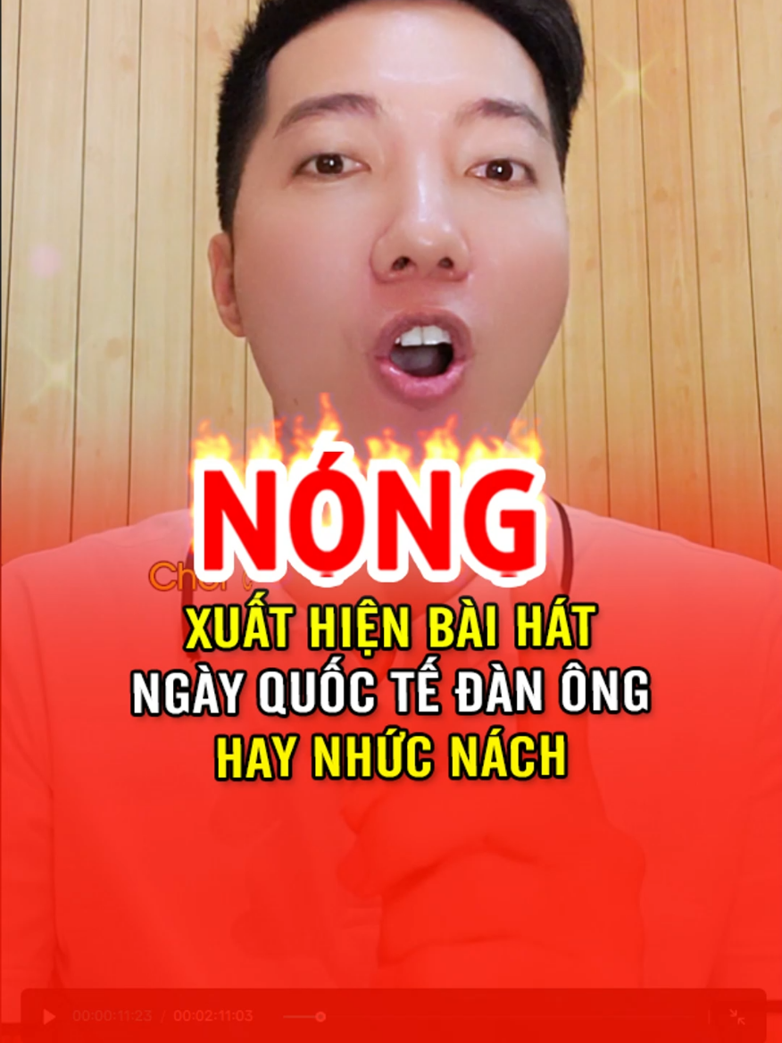 Tôi nhắc các chị em nhé, ngày quôcd tế đàn ông #lieuphong #nhacche #xuhuong #haihuoc #quoctedanong 