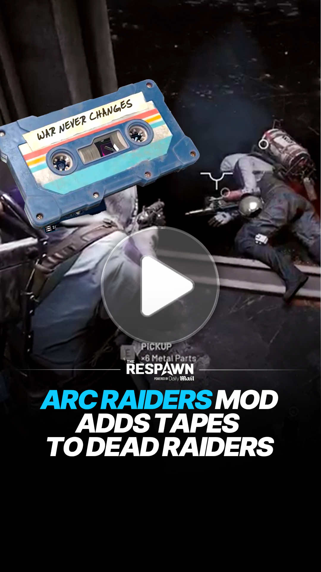 All the tapes have been generated by Twitch chat for this Arc Raiders mod 😂 🎥: Twitch / Blurbs #arcraiders #gaming #indiegame #pcgaming 