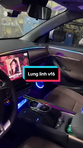 Điểm nhấn cực đẹp cho không gian nội thất vf6. #lednoithat #duycuongdanfilm #xuhuong2025 #vf6 