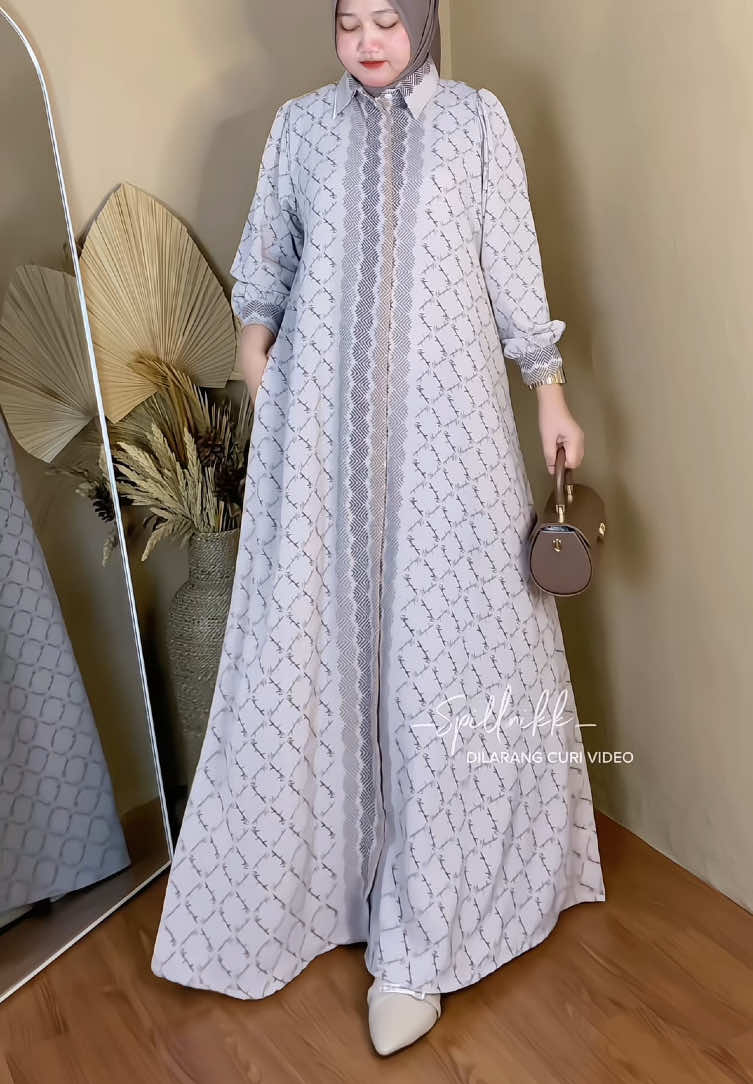 Rekomendasi gamis cantik buat Lebaran ✨ #dresslebaran #gamissimple #gamisjumbo #gamiskondangan #gamislebaran 