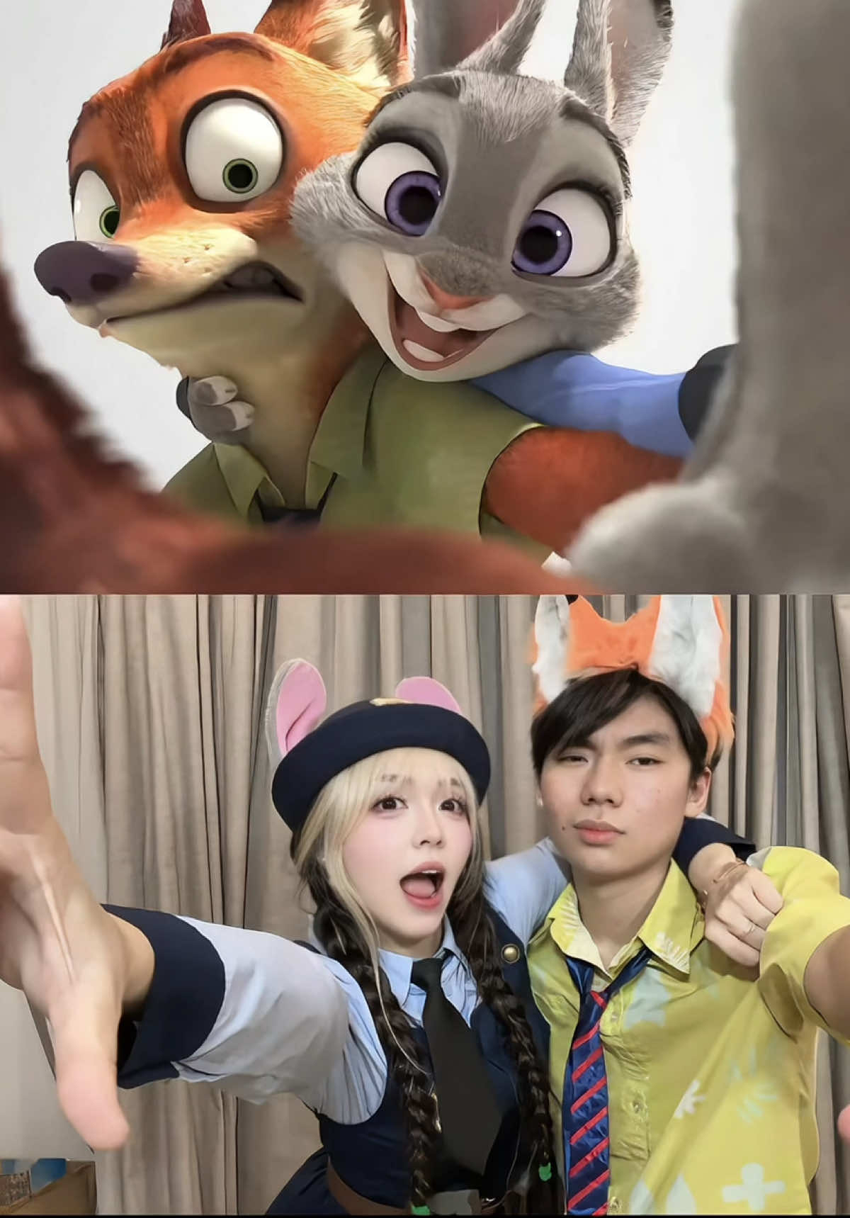 Nick & Judy 🥰✨#bemontv #zootopia #zootopia2 @BoTCG👾 