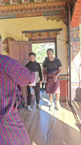 Brandon jackson from United States came to participate in Nyagoe competition 2025. #nyagoe#bbs#bhutan 