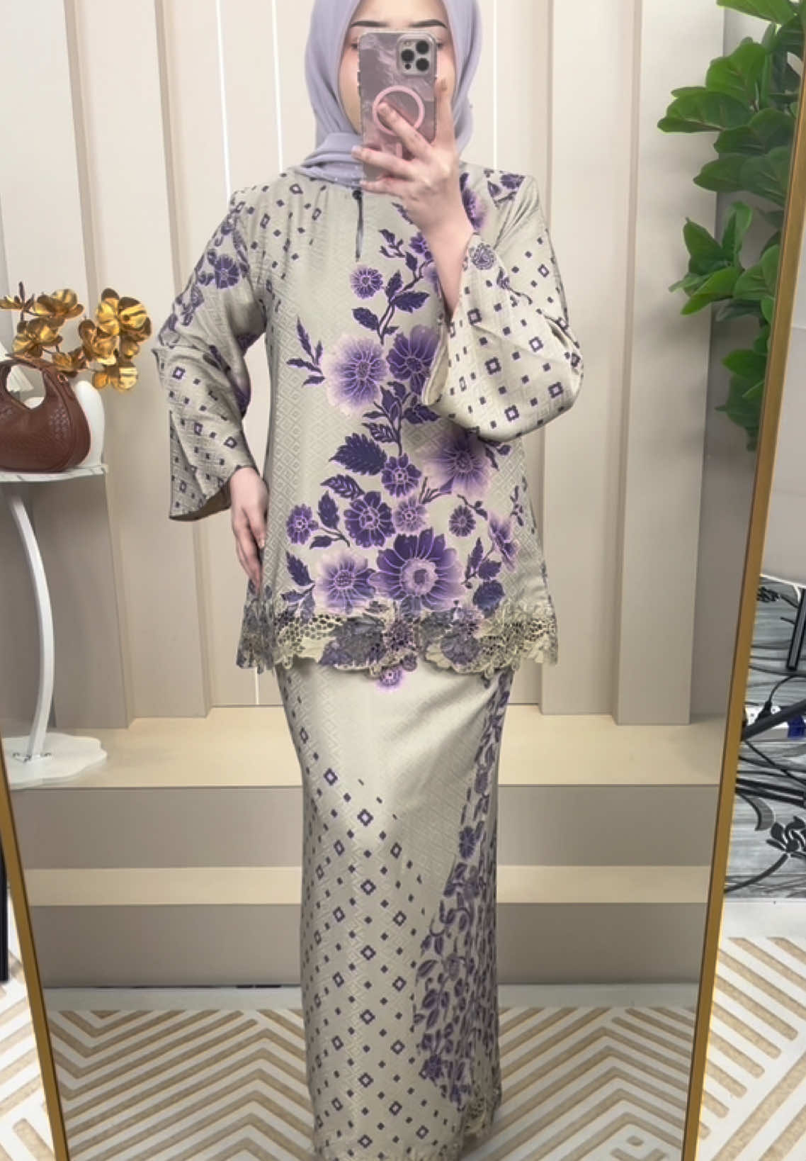 Kurung kedah lace Nadia ❤️#kurungkedah #bajukurung #bajulebaran #fyp 