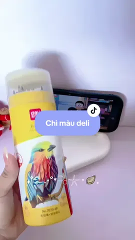 Bút chì màu nhà deli✨🥰#chimaudeli #butchigocdau #deli #chimau 