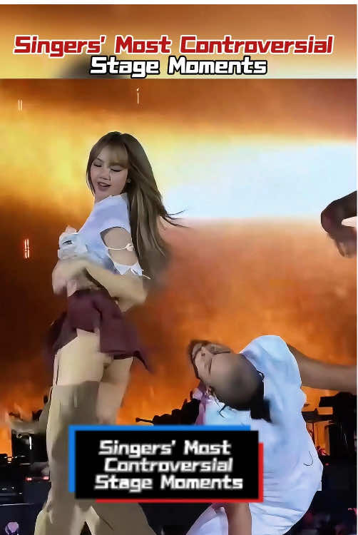 Singers' Most Controversial Stage Moments #JenniferLopez #LIsa #celebrity #usa #funny 