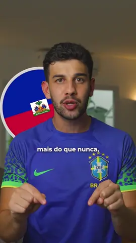 Chegou o dia de fazer história, Haiti 🥹🇭🇹 . . . . #superação #haiti #copadomundo