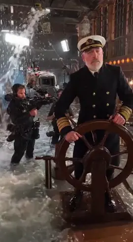 Titanic Sinking Behind The Scenes Shooting #trending #sora2 #titanic #behindthescenes #titanicmovie 