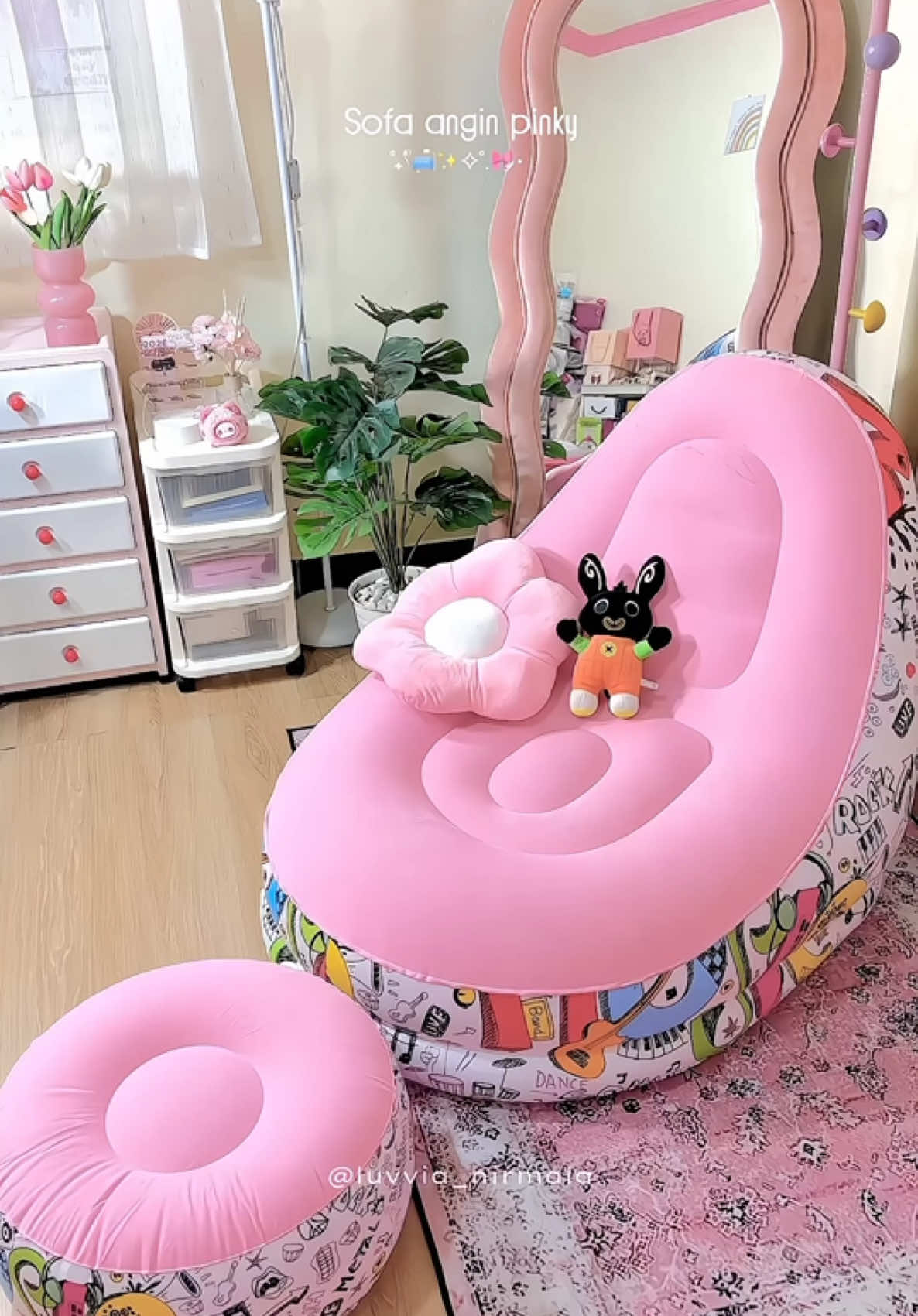 Sofa angin 2in1 enak bgt nih buat nyantaii #sofaangin #sofasantai #sofaanginsantai #xybca #fyp 