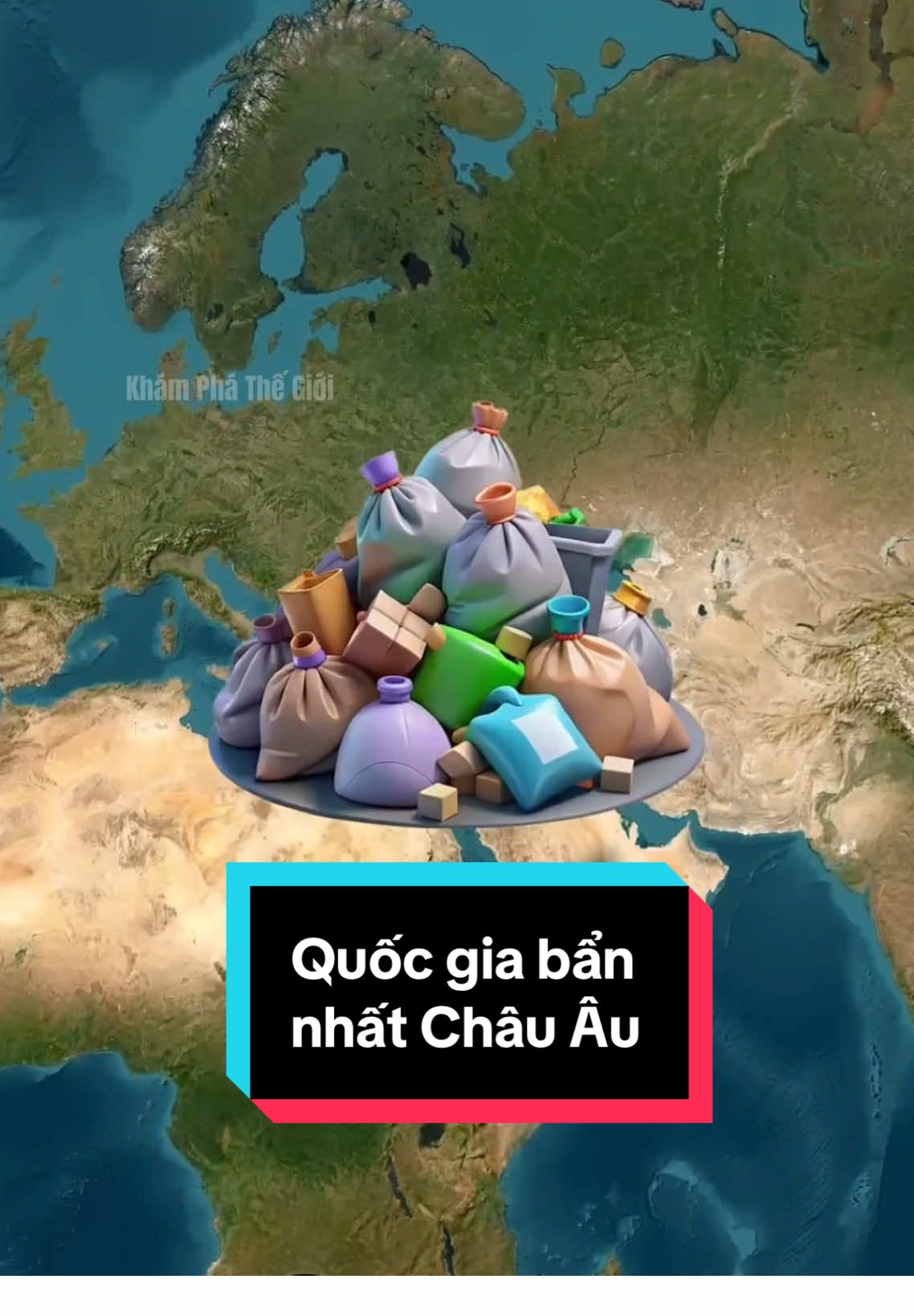 Bạn có biết, quốc gia nào bẩn nhất châu Âu không? #kienthucthuvi #khamphathegioi #europe #viral #fyp 