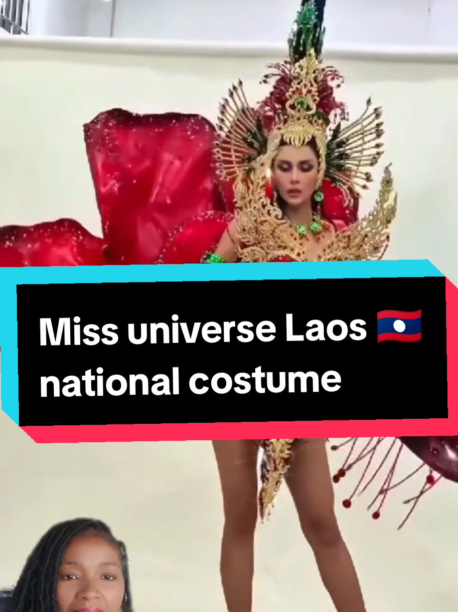 Miss universe Laos 🇱🇦 nation costume.  #missuniverse #missuniverse2025  #nationalcostume  #laos🇱🇦 