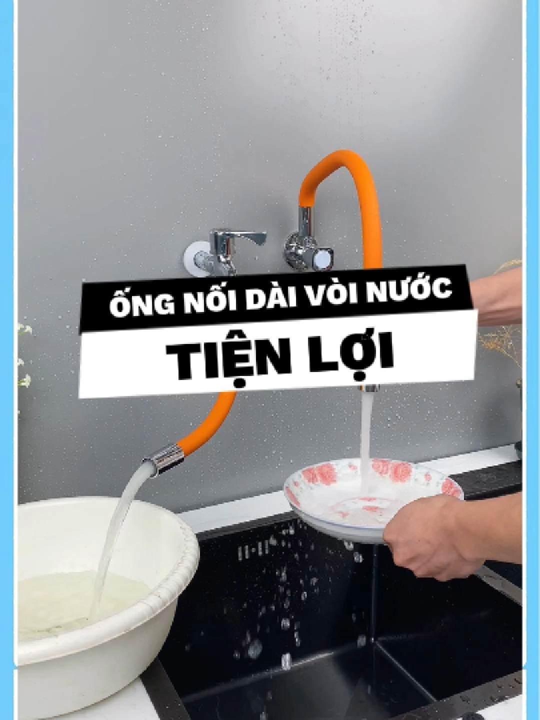 💧 Rửa Chén, Lấy Nước, Tắm Rửa… Tất Cả Dễ Hơn Nhờ Món Này! #ongnoivoinuoc #duyne0710 #giadungtienich #giadungthongminh #xuhuong #fyp