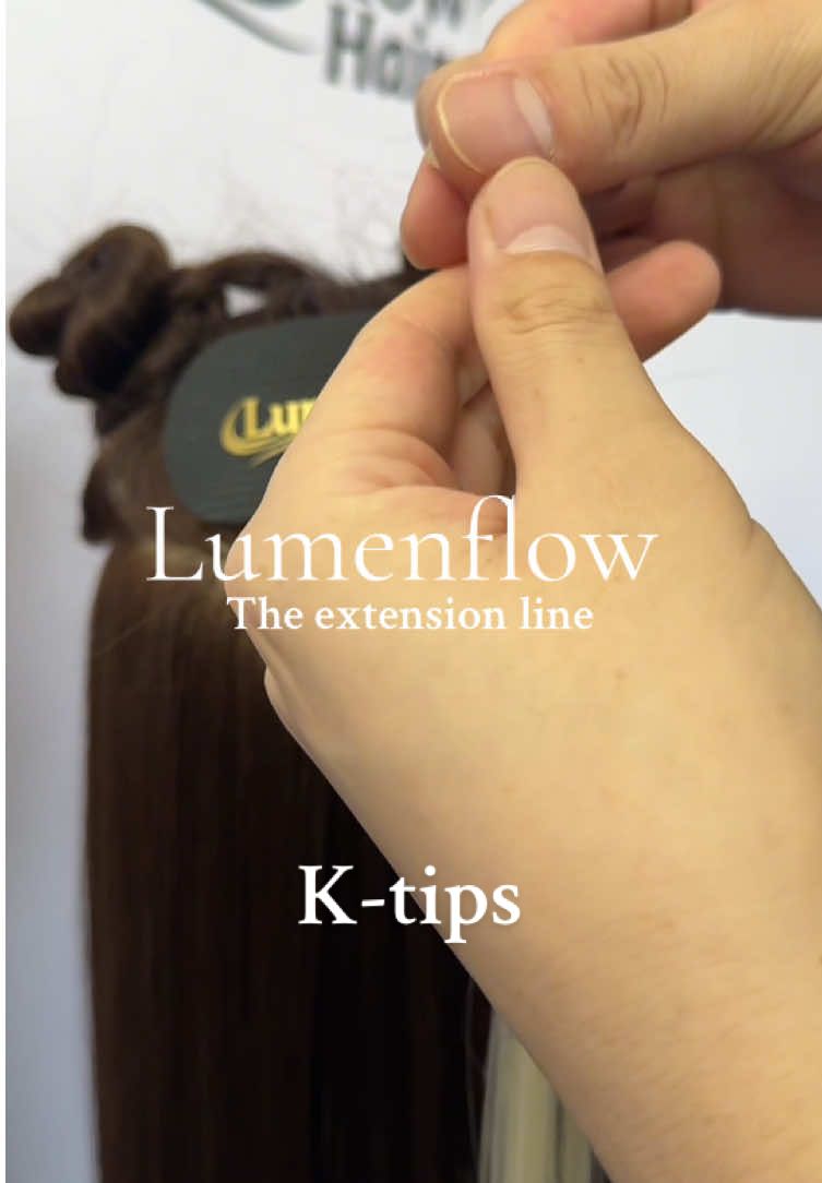 💕K-tips hair extensions 💕 No bulk | No damage  Just seamless , natural movement  Even in a pony tail 36 popular colors in stocks 100% human hair 💕Evevate your business with Lumenflow!💕 👉🏻DM us for more info 🔗Click the link in the bio👉🏻👉🏻👉🏻 😊Creat an account & get more courses Comment below “❤️” #hairextensions #ktipextensions #fyp #hairtutorial #hairextensioneducation