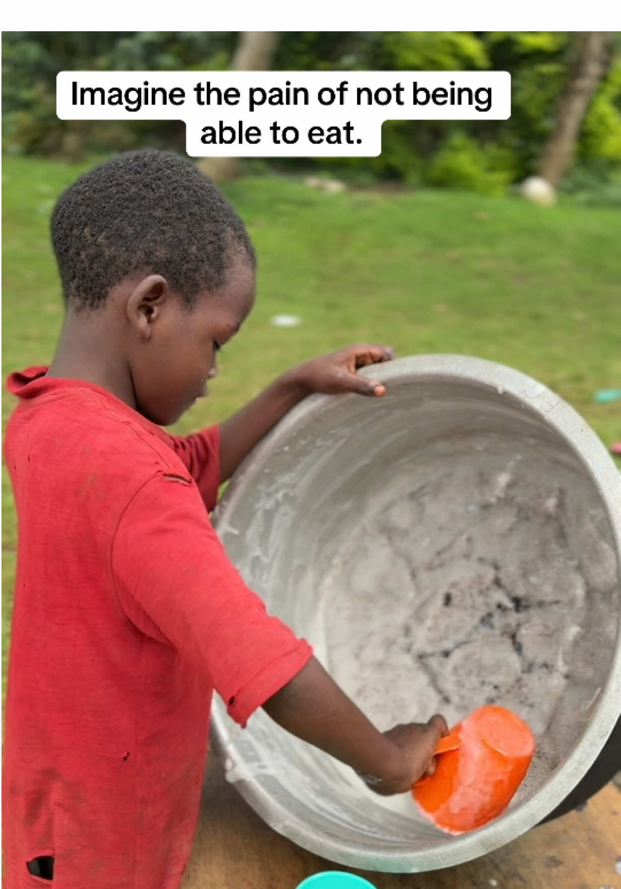 We ask of your support to help us buy food at our orphanage we have now to feed on porridge and water please we ask of your help 