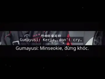 Mình thật sự đã suy nghĩ rất rất nhiều từ ngày hôm qua tới giờ  Quá nhiều cảm xúc trong mình không thể tả thành lời  Đau lắm, nhưng cũng vui lắm, vui vì Gấu yêu của mình đã được hạnh phúc với chính lựa chọn của Gấu Gấu yêu của mình không còn phải đau nữa, thương Gấu lắm Nhưng mỗi khi mình nhớ, mình thấy nước mắt mình lại không kìm được mà rơi  Mình đã đồng hành cùng T1 2 năm, mình biết đây không phải con số nhiều, nhưng mình đã hết lòng hết dạ vì T1 mình yêu T1 lắm...năm ngoái mình đã rất rất buồn khi thấy Zeus rời đi mình đã buồn rất rất lâu, năm nay là cú shock của Guma...mình nghĩ mình cần rất rất nhiều thời gian để ổn định cảm xúc hiện tại Yêu Gấu chúc Gấu có một con đường thật rực rỡ, hãy cứ bước nhé mình sẽ dõi theo Gấu #gumayusi#thankyou#t1#keria 