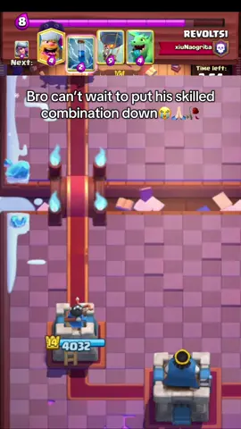 And I’ll lose because of 1 breakout🫩✌🏻 #clashroyale #game #brainrot #gameplay #fyp 