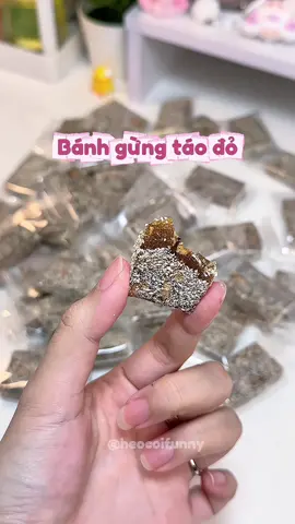Bánh gừng táo đỏ siu tốt cho sức khoẻ lun mấy bà 😍🫣 #banhgungtaodo #banhgungtaodokhongduong #tiemnhabiane #anvatngon #xuhuong 